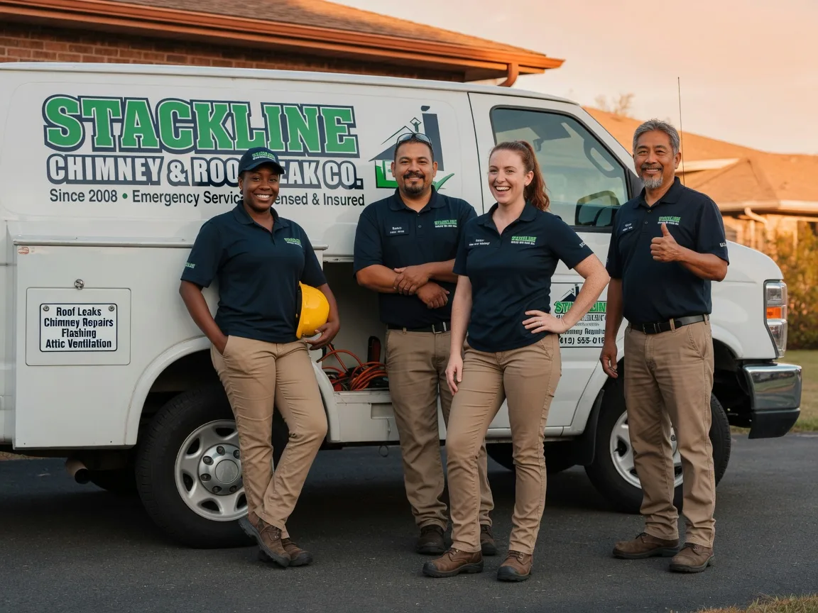 Chimney flashing repair company in Eden, UT